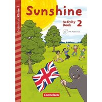 Sunshine - Early Start Edition 2. Schuljahr - Activity Book mit Audio-CD, Minibildkarten und Faltbox von Cornelsen Verlag