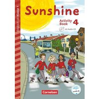 Sunshine - Early Start Edition 4. Schuljahr - Neubearbeitung und Nordrhein-Westfalen - Activity Book mit Audio-CD, Minibildkarten und Faltbox von Cornelsen Verlag