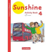 Sunshine 4. Schuljahr. Baden-Württemberg, Hessen, Niedersachsen - Activity Book von Cornelsen Verlag