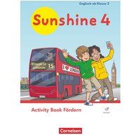 Sunshine 4. Schuljahr. Activity Book Fördern - Mit Audios (Webcode) von Cornelsen Verlag