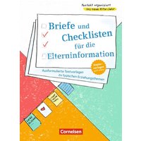 Briefe und Checklisten für die Elterninformation von Cornelsen bei Verlag an der Ruhr GmbH