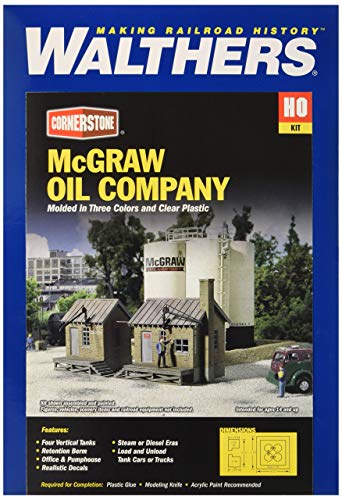 WALTHERS Spur H0 - Bausatz Mc Graw OIL COMPANY von Cornerstone