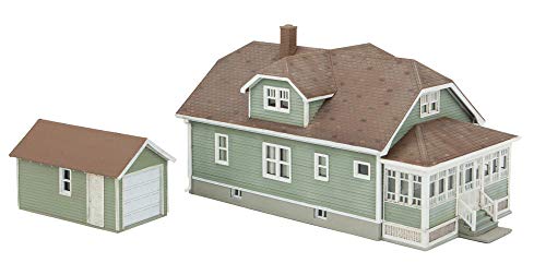 Walthers Spur H0 - Bausatz Einfamilienhaus mit Garage Walthers Spur H0 - Bausatz Einfamilienhaus mit Garage von Cornerstone