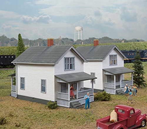 Walthers Spur H0 - Bausatz Reihenhäuser Company House Kit – 2er Pack Walthers Spur H0 - Bausatz Reihenhäuser Company House Kit – 2er Pack von Cornerstone