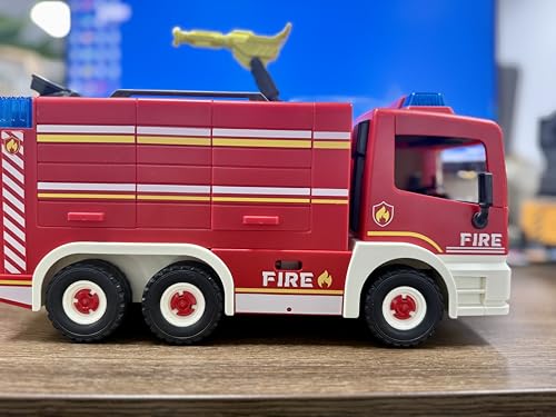 Coroiesty Spielzeug ab 4 Jahre, Feuerwehr Fahrzeug mit Light & Sound Modul Coroiesty Spielzeug ab 4 Jahre, Feuerwehr Fahrzeug mit Light & Sound Modul von Coroiesty