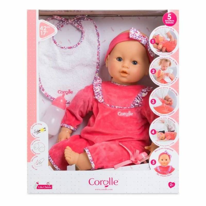 Babypuppe mit Zubehör Corolle Lila Chérie mit ton von Corolle