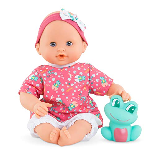 Corolle 9000100510 - Mon Premier Poupon Badebaby Oceane, Weichkörper-Badepuppe mit Badetier, Schlafaugen, Vanilleduft, abnehmbare Kleider, 30cm, ab 18 Monaten geeignet, Behält den Daumen im Mund Corolle 9000100510 - Mon Premier Poupon Badebaby Oceane, Weichkörper-Badepuppe mit Badetier, Schlafaugen, Vanilleduft, abnehmbare Kleider, 30cm, ab 18 Monaten geeignet, Behält den Daumen im Mund von Corolle