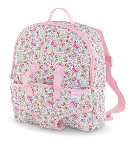 Corolle 110800 Blumen-Puppen-Rucksack, Rose, S von Corolle