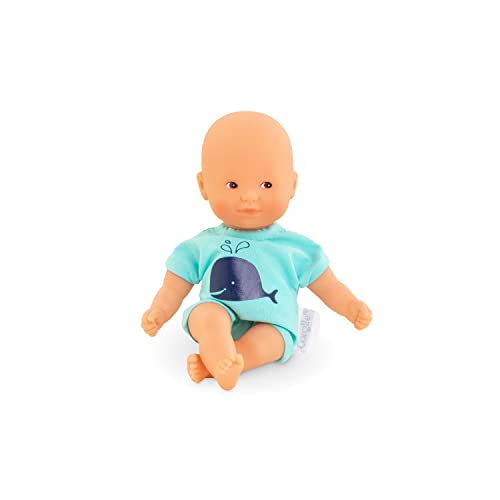 Corolle 9000120170 - Mon Premier Poupon Mini Badepuppe in blau 20cm, Französische Puppe mit Charme und Vanilleduft Corolle 9000120170 - Mon Premier Poupon Mini Badepuppe in blau 20cm, Französische Puppe mit Charme und Vanilleduft von Corolle