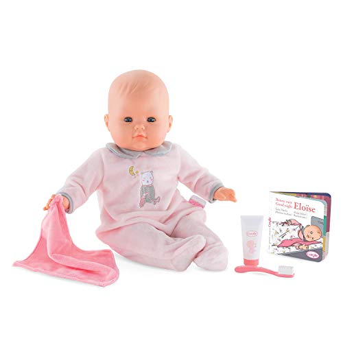 Corolle 9000130130 - Mon Grand Poupon Eloise Gute Nacht Set/Französische Puppe mit Charme und Vanilleduft, 36 cm von Corolle