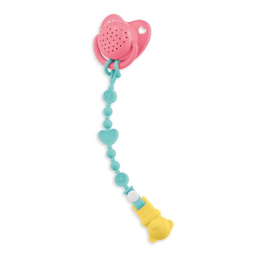 Corolle 9000141400 - Schnuller mit 15 Sounds und Schnullerkette, für alle 36cm Babypuppen, Puppenzubehör, ab 3 Jahren Corolle 9000141400 - Schnuller mit 15 Sounds und Schnullerkette, für alle 36cm Babypuppen, Puppenzubehör, ab 3 Jahren von Corolle