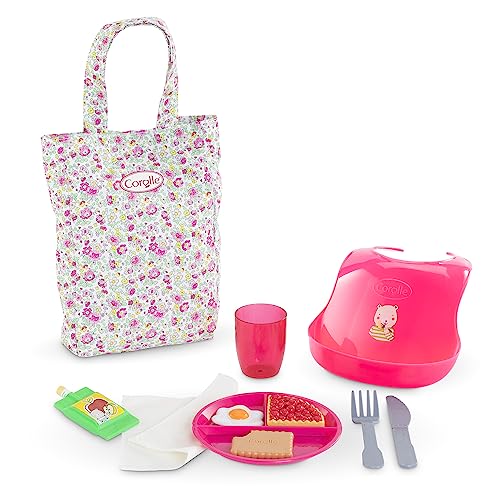 Corolle Großes Fütterset, 11 Teile, für alle 36-42cm Babypuppen, mit Tasche und viel Zubehör, ab 2 Jahre Corolle Großes Fütterset, 11 Teile, für alle 36-42cm Babypuppen, mit Tasche und viel Zubehör, ab 2 Jahre von Corolle