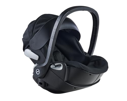 Corolle 9000141880 - Cybex 2in1 Puppen Trageschale und Wiege, mit Gurt und Verdeck, kann mit dem Cybex Puppenwagen verbunden Werden, für alle 36-42cm Babypuppen, ab 3 Jahren von Corolle