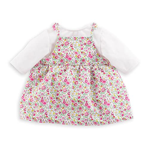 Corolle 9000160120 - Mon Grand Poupon Kleid Blumengarten, für alle 42cm Babypuppen, ab 2 Jahren von Corolle