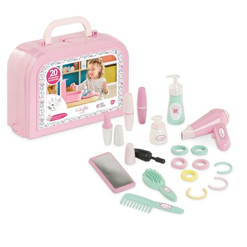 Corolle - 9000310060 - Mein Kleiner Beauty-Koffer, 20 Zubehörteile, für Puppen, ab 18 Monaten Corolle - 9000310060 - Mein Kleiner Beauty-Koffer, 20 Zubehörteile, für Puppen, ab 18 Monaten von Corolle