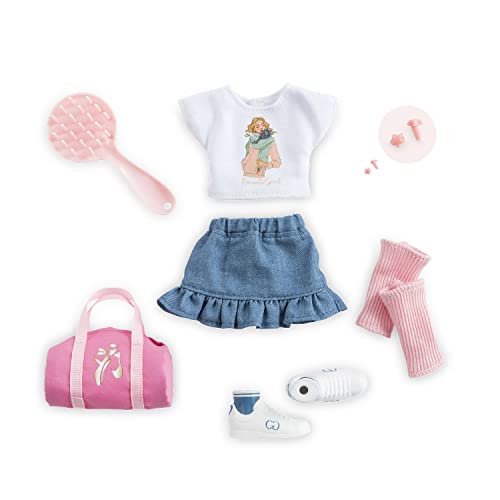 Corolle 9000610010 - Girls Zubehörset Romantik, mit Ohrringen, Stulpen, Bürste und Tasche, 10 Teile, für alle 28cm Corollepuppen, ab 4 Jahren Corolle 9000610010 - Girls Zubehörset Romantik, mit Ohrringen, Stulpen, Bürste und Tasche, 10 Teile, für alle 28cm Corollepuppen, ab 4 Jahren von Corolle