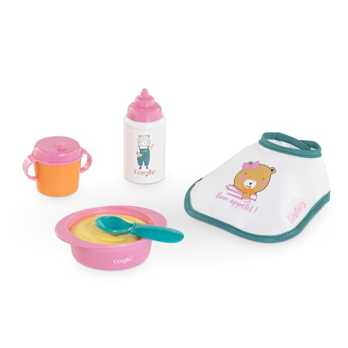 Corolle Mon Premier Poupon 5 Teile Fütterset für alle 30 cm Babypuppen, ab 18 Monaten von Corolle