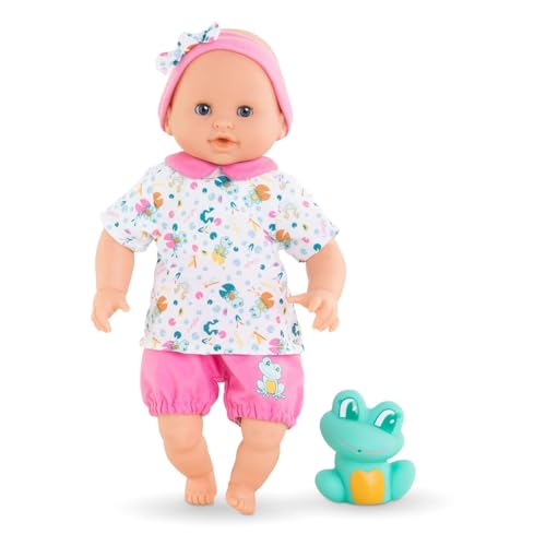 Corolle Mon Premier Poupon Badebaby Oceane, Weichkörper-Badepuppe mit Badetier, Schlafaugen, Vanilleduft, abnehmbare Kleider, 30cm, ab 18 Monate Corolle Mon Premier Poupon Badebaby Oceane, Weichkörper-Badepuppe mit Badetier, Schlafaugen, Vanilleduft, abnehmbare Kleider, 30cm, ab 18 Monate von Corolle