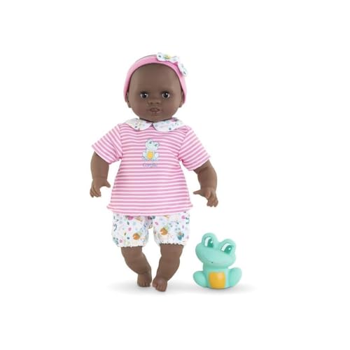 Corolle Badebaby Alyzée, Weichkörper-Badepuppe mit Badetier, Schlafaugen, Vanilleduft, abnehmbare Kleider, 30cm, ab 18 Monaten Corolle Badebaby Alyzée, Weichkörper-Badepuppe mit Badetier, Schlafaugen, Vanilleduft, abnehmbare Kleider, 30cm, ab 18 Monaten von Corolle