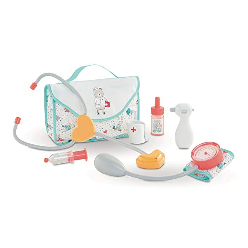 Corolle 9000141050 - Mon Grand Poupon 36-42cm großes Doktorset, 7 Teile, mit Blutdruckmessgerät, Spritze und Stethoskop mit Funktion, für alle 36-42cm Puppen, Für Kinder ab 2 Jahren geeignet Corolle 9000141050 - Mon Grand Poupon 36-42cm großes Doktorset, 7 Teile, mit Blutdruckmessgerät, Spritze und Stethoskop mit Funktion, für alle 36-42cm Puppen, Für Kinder ab 2 Jahren geeignet von Corolle
