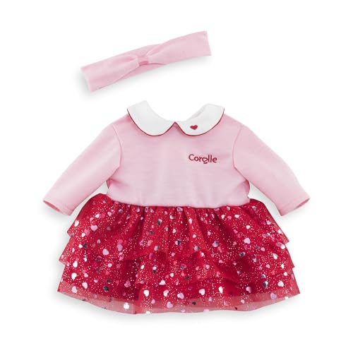 Corolle Mon Grand Poupon Kleid, Kollektion Herzblatt, für alle 36cm Babypuppen, ab 2 Jahre Corolle Mon Grand Poupon Kleid, Kollektion Herzblatt, für alle 36cm Babypuppen, ab 2 Jahre von Corolle
