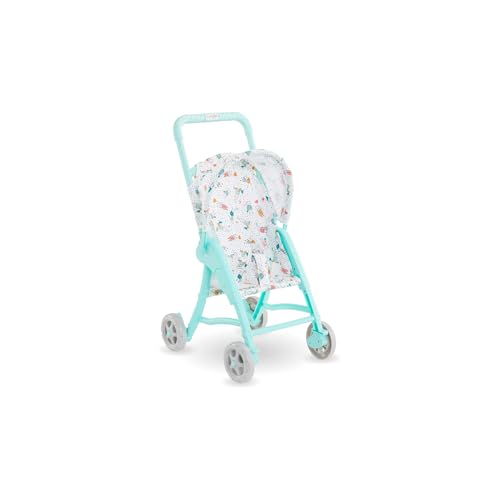 Corolle 9000110590 - Mon Premier Poupon 30cm Puppenbuggy, blau, Buggy für alle 30cm Puppen, Puppenmama, Puppenzubehör, Kinderwagen, Für Kinder ab 18 Monaten geeignet von Corolle