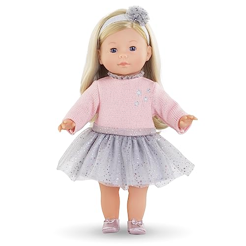 Corolle Priscille, Kollektion magischer Abend, Weichkörper-Ankleidepuppe mit Langen Haaren im Winteroutfit, Schlafaugen, Vanilleduft, 36cm, ab 4 Jahren Corolle Priscille, Kollektion magischer Abend, Weichkörper-Ankleidepuppe mit Langen Haaren im Winteroutfit, Schlafaugen, Vanilleduft, 36cm, ab 4 Jahren von Corolle