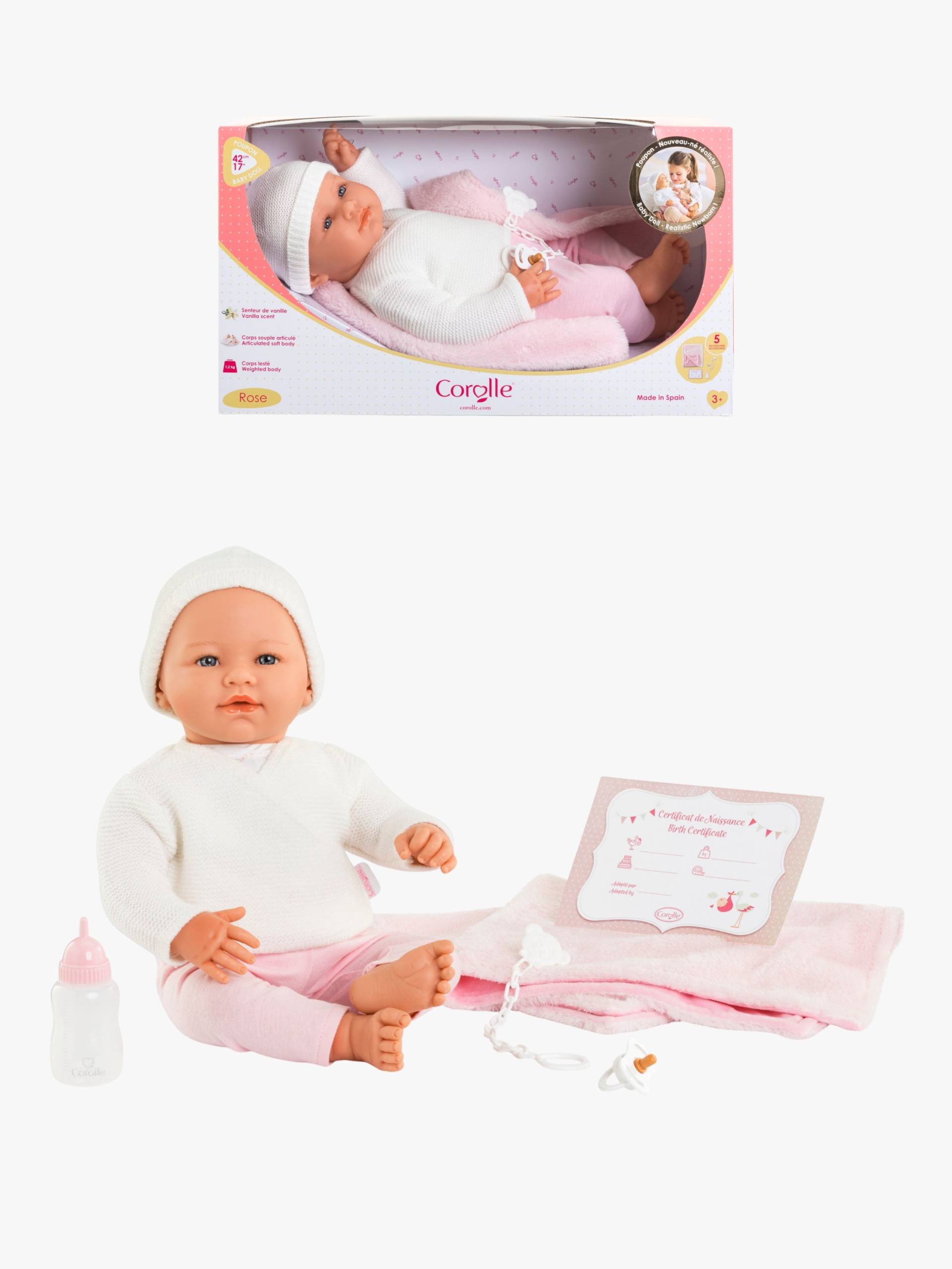 Corolle Puppe Rose 42 cm von Corolle