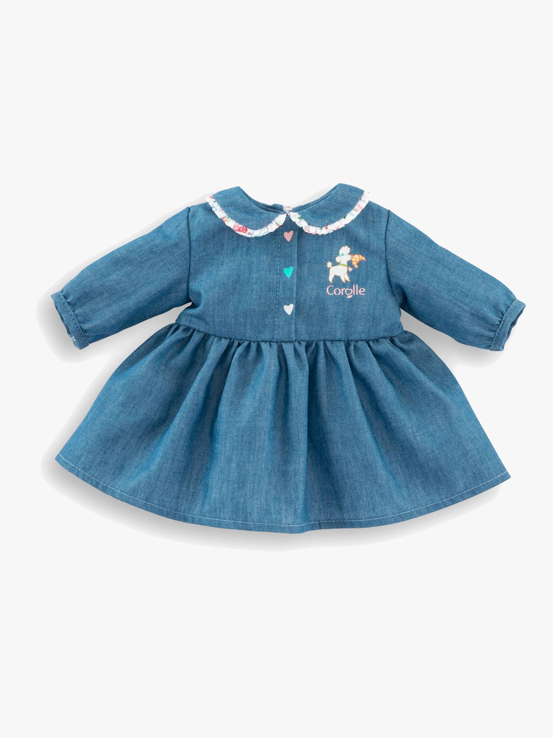 Corolle Puppenkleidung Jeanskleid 36 cm von Corolle