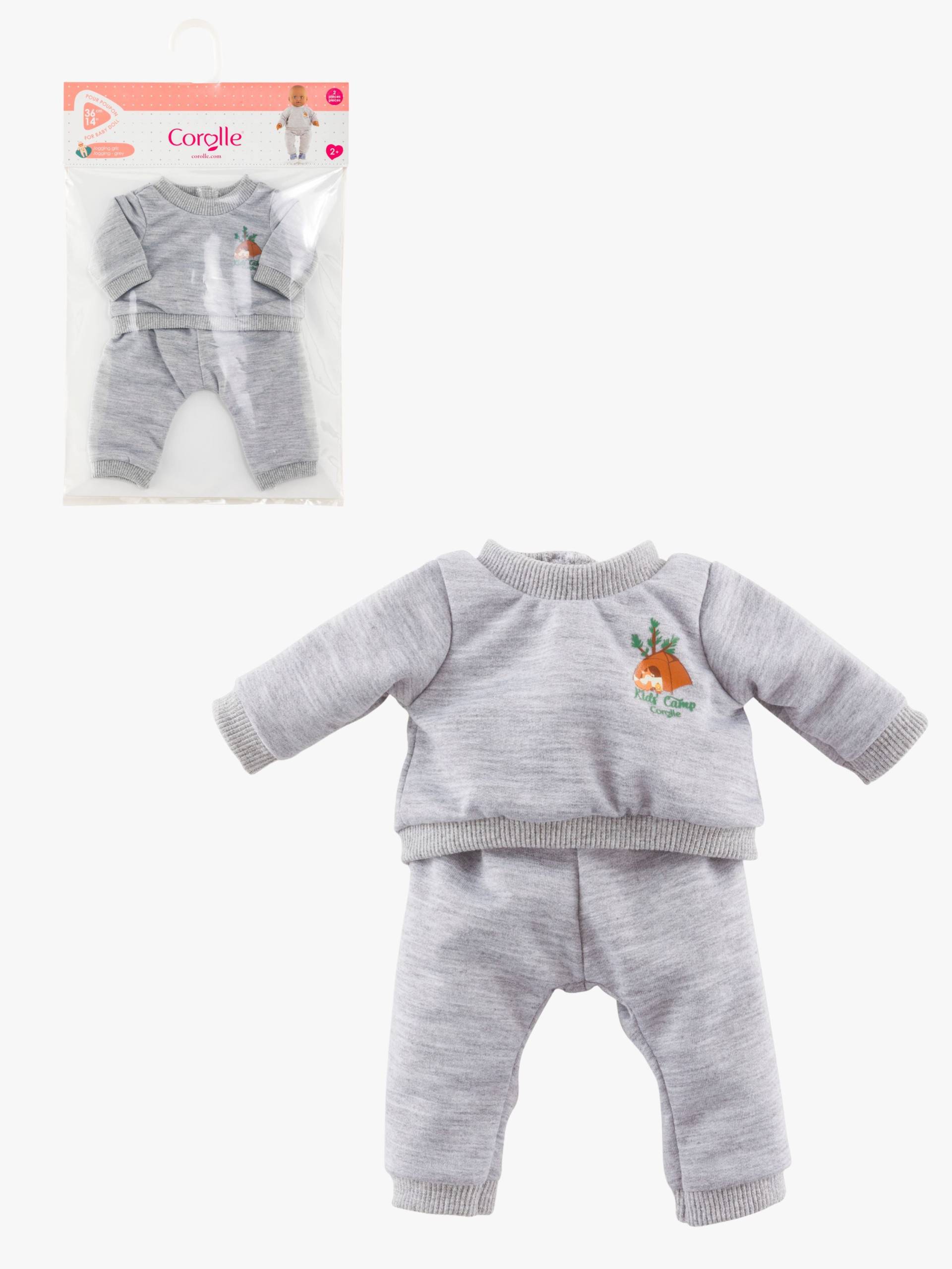 Corolle Puppenkleidung Jogging-Set 36 cm, Grau von Corolle