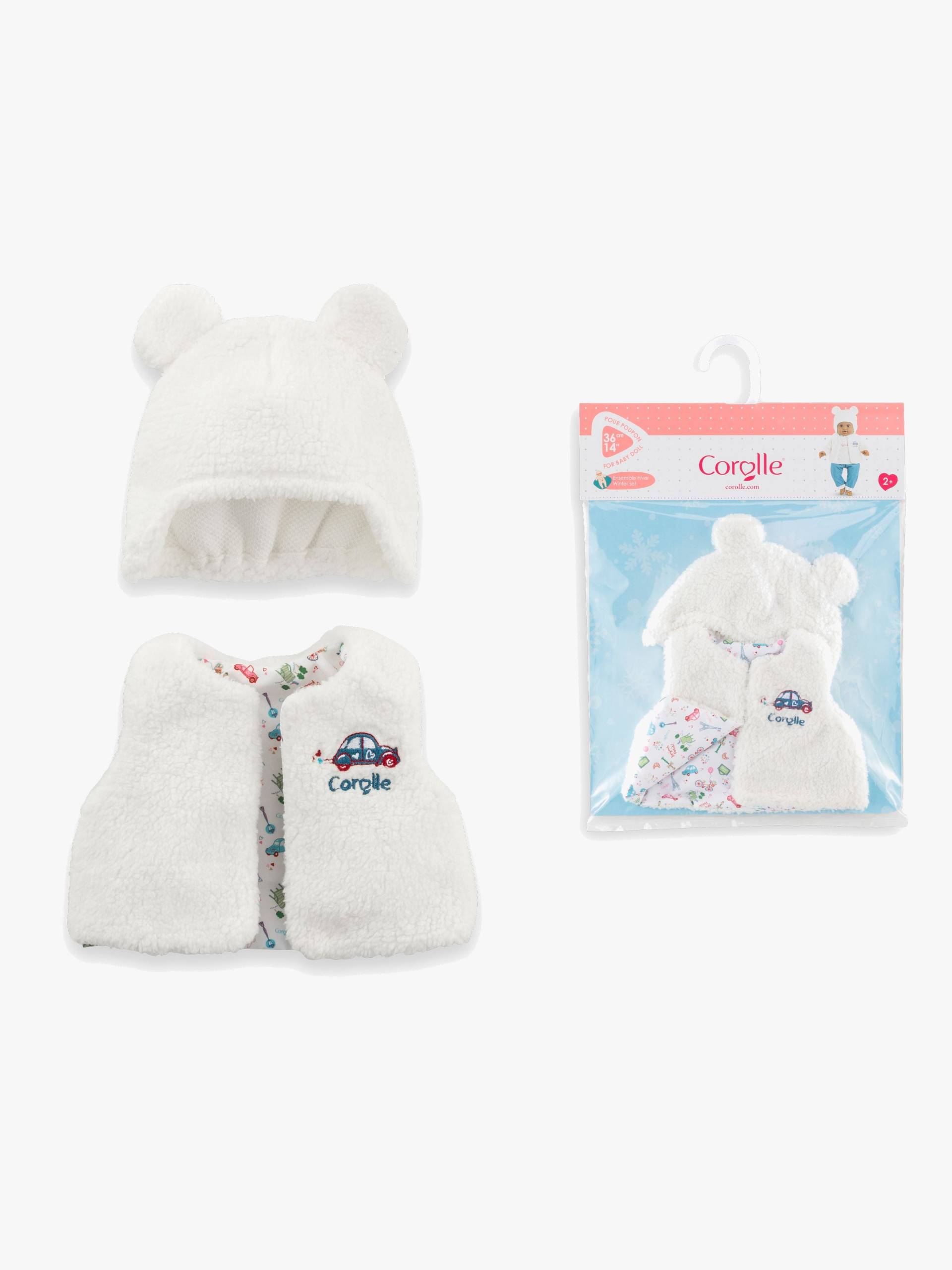 Corolle Puppenkleidung Mütze &  Weste 36 cm von Corolle