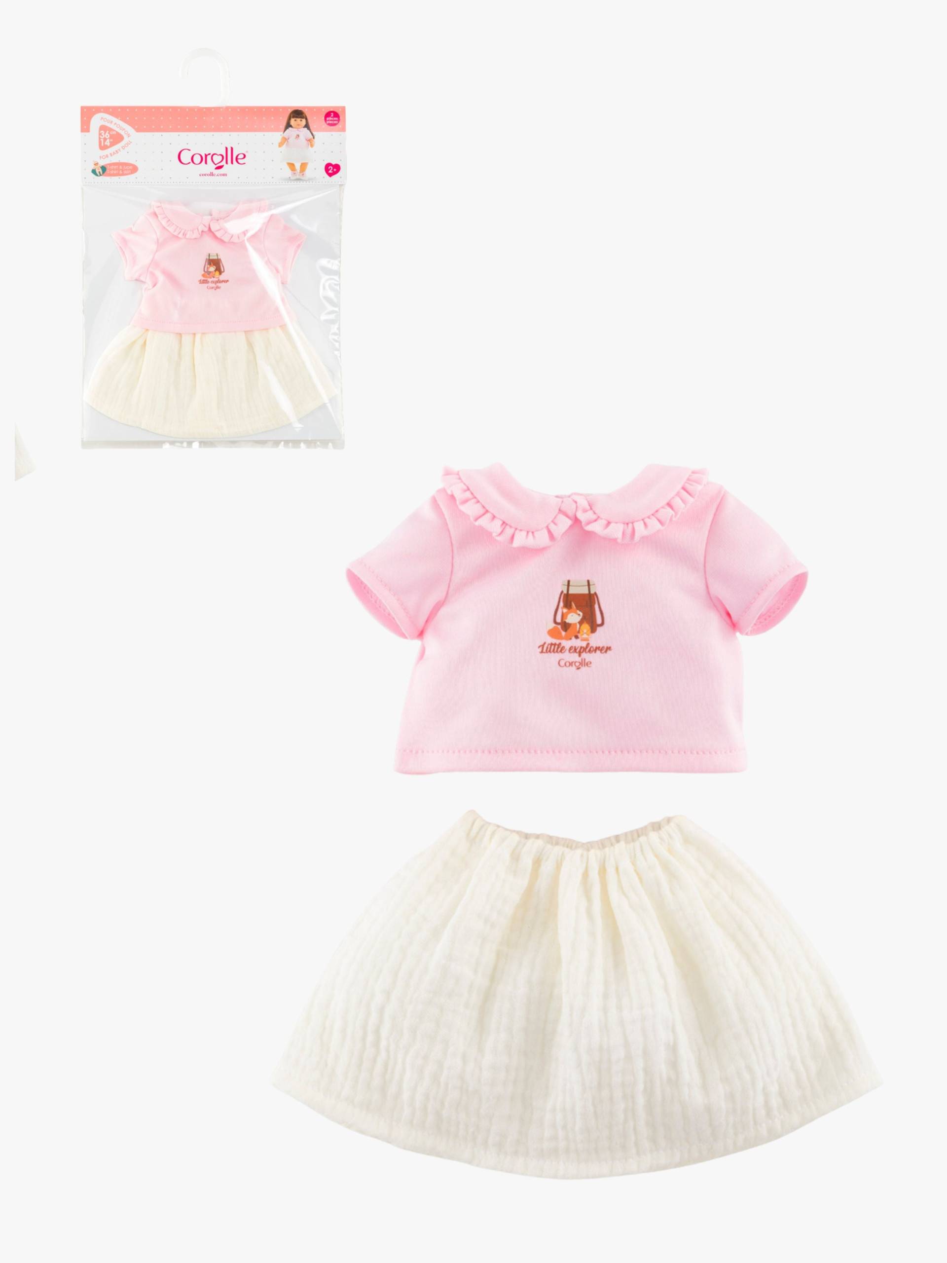 Corolle Puppenkleidung T-Shirt & Rock 36 cm Corolle Puppenkleidung T-Shirt & Rock 36 cm von Corolle
