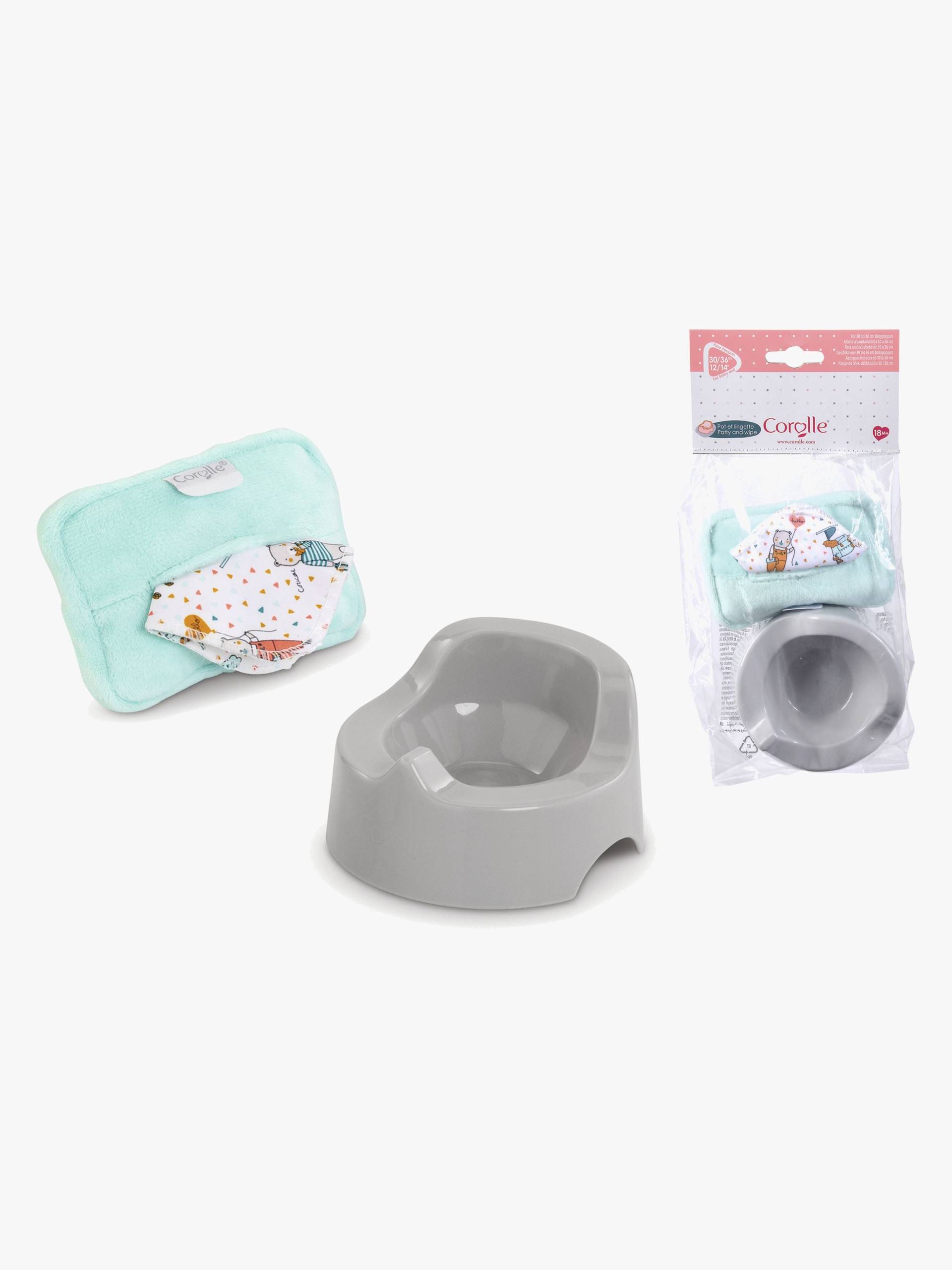 Corolle Puppenzubehör Töpfchen und Waschlappen Corolle Puppenzubehör Töpfchen und Waschlappen von Corolle