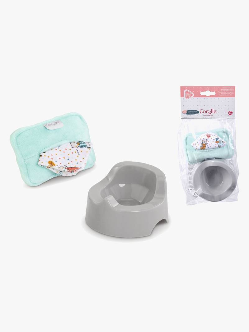 Corolle Puppenzubehör Töpfchen und Waschlappen Corolle Puppenzubehör Töpfchen und Waschlappen von Corolle
