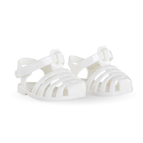 Corolle Weiße Sandalen, Schuhe, für Puppen 36 cm, ab 2 Jahren, 9000141610 von Corolle