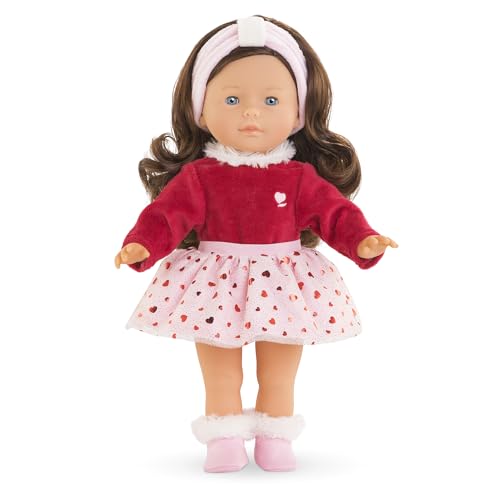 Ma Corolle Perle, Herzblatt, Weichkörper-Ankleidepuppe mit langen braunen Haaren, Schlafaugen, Vanilleduft, 36cm, ab 4 Jahre Ma Corolle Perle, Herzblatt, Weichkörper-Ankleidepuppe mit langen braunen Haaren, Schlafaugen, Vanilleduft, 36cm, ab 4 Jahre von Corolle