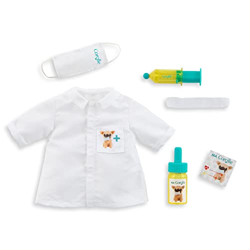 Corolle 9000212370 - Tierarzt Zubehörset, Outfit und 5 teiliges Tierarztzubehör für alle 36cm MaCorolle Puppen, ab 4 Jahren Corolle 9000212370 - Tierarzt Zubehörset, Outfit und 5 teiliges Tierarztzubehör für alle 36cm MaCorolle Puppen, ab 4 Jahren von Corolle