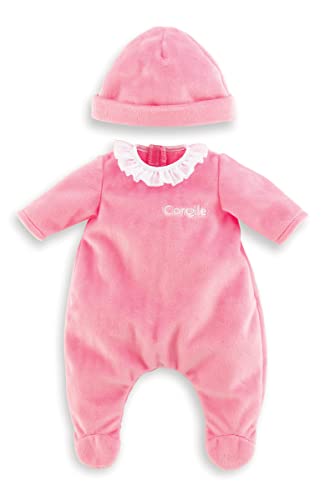 Corolle 9000141130 - Mon Grand Poupon Pyjama, Mütze, für alle 36cm Babypuppen, ab 2 Jahren von Corolle