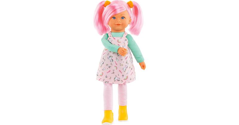 Corolle Rainbow Doll Praline mit zartem Vanilleduft mit Schlenkerbeinen 40cm rosa von Simba