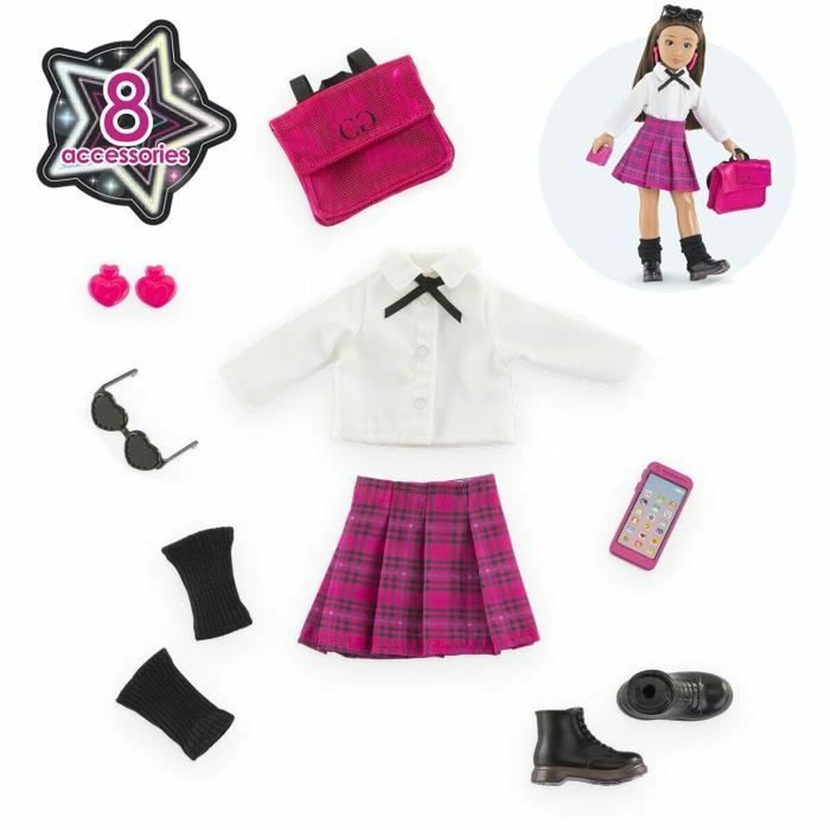 Zubehör für Puppen Corolle English College Dressing Zubehör für Puppen Corolle English College Dressing von Corolle
