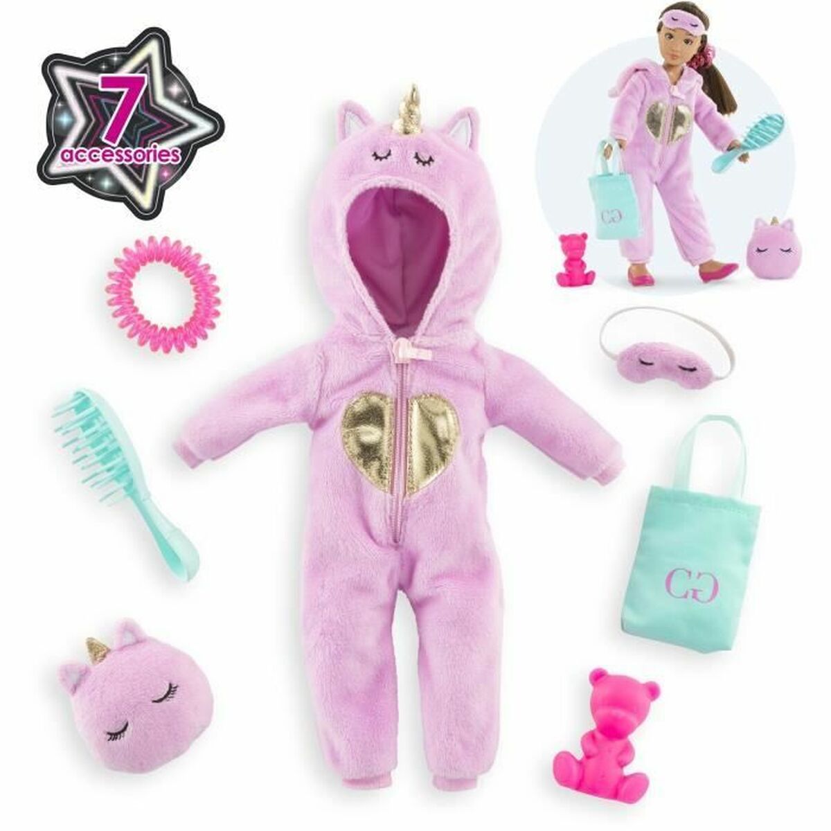 Zubehör für Puppen Corolle Unicorn Jumpsuit Dressing Zubehör für Puppen Corolle Unicorn Jumpsuit Dressing von Corolle