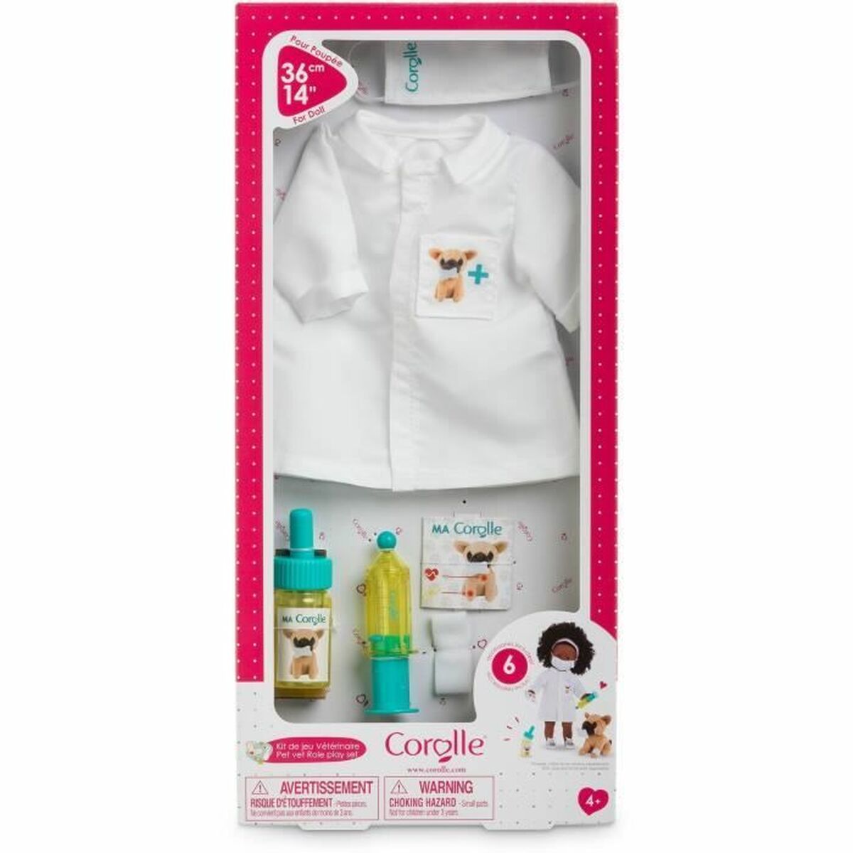 Zubehör für Puppen Corolle Veterinarian Play Kit Zubehör für Puppen Corolle Veterinarian Play Kit von Corolle