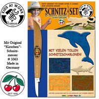 CORVUS 600041 Schnitz-Set Messer + Holz CORVUS 600041 Schnitz-Set Messer + Holz von Corvus
