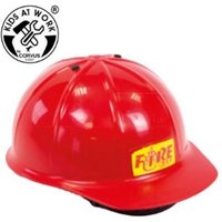 CORVUS A600014 - Kids at work: Feuerwehrhelm, rot, Kunststoff von Corvus