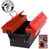 CORVUS A600028 WERKZEUGKASTEN, ROT/SCHWARZ CORVUS A600028 WERKZEUGKASTEN, ROT/SCHWARZ von Corvus