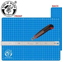 CORVUS A600659 - Kids at work: Schneideset mit Matte, Messer, Lineal CORVUS A600659 - Kids at work: Schneideset mit Matte, Messer, Lineal von Corvus