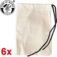 CORVUS A750329 - Kids at Work, Säckchen 6 Stück, Baumwolle ca. 17x23 cm von Corvus