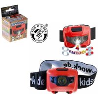 Corvus A120008 - Kids-at-Work, LED-Stirnlampe (1W/90Lumen) mit 4 Funktionen von Corvus
