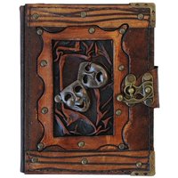 Corvus A170304 - Notizbuch mit Ledereinband und Metallverschluss, Motiv Theater, Blankopapier, Maße: 12x15cm Corvus A170304 - Notizbuch mit Ledereinband und Metallverschluss, Motiv Theater, Blankopapier, Maße: 12x15cm von Corvus