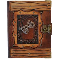 Corvus A170334 - Notizbuch mit Ledereinband und Metallverschluss, Motiv Theater, Blankopapier, Maße: ca.14x19cm Corvus A170334 - Notizbuch mit Ledereinband und Metallverschluss, Motiv Theater, Blankopapier, Maße: ca.14x19cm von Corvus